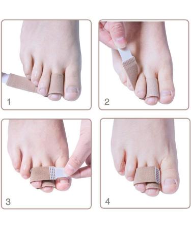 Hlwawa Finger Brace Splint for Arthritis | Trigger Finger & Toe Separator | Anti-Slip Cushioned Corrector Pack of 10 - Buy Online on GoSupps.com