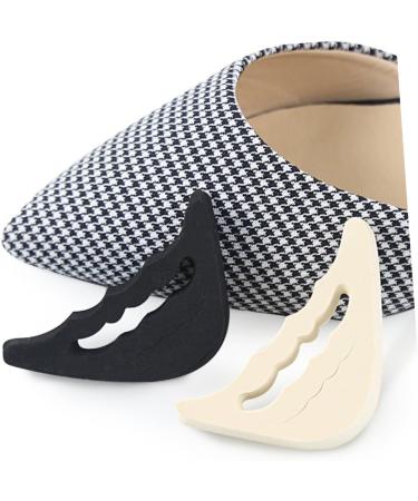 FRCOLOR Women's High Heels - 2 Pairs Forefoot Half Size Pad EVA Non-Slip Mat & Detachable Inserts for Ultimate Comfort - Buy Online on GoSupps.com