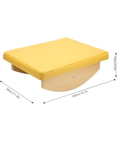 AUHX Balance Standing Toy Board - Durable Rocking Seesaw Toy in Antislip Yellow for Kids - Buy Online on GoSupps.com