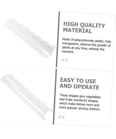 Kisangel 2 Pcs Pentagram Mold Garden Key Hider Accessories for Cucumbers Molds Strawberry The Pet Vegetable - Buy Online on GoSupps.com