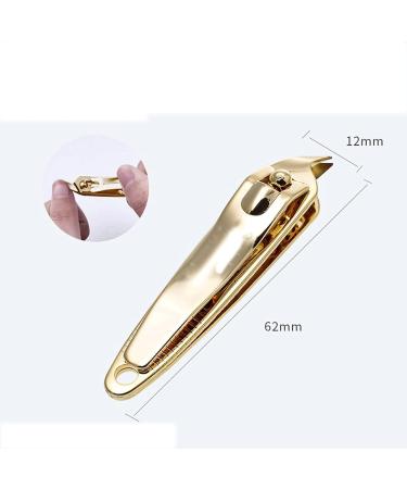 UNbit Nail Clipper Callus Shavers Nail Clippers Trimmers 14K Gold-Plated Steel Pedicure Care Professional Nail Tools(Color:Silver) - Buy Online on GoSupps.com