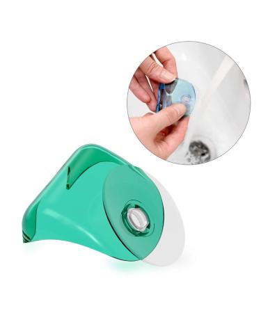 kwmobile 2x Razor Holder with Suction Cup - Self-Adhesive Shaver Wall Mount - Bathroom Organizer for Glass and Tiles - Black/Green/Transparent Black / Green / Transparent - Buy Online on GoSupps.com