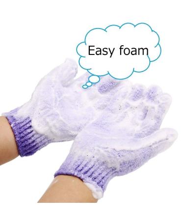 Exfoliating Bath Gloves (10 Pairs) - Double Sided Scrubber for Spa Massage & Skin Care | 100% Nylon Shower Accessories - Buy Online on GoSupps.com