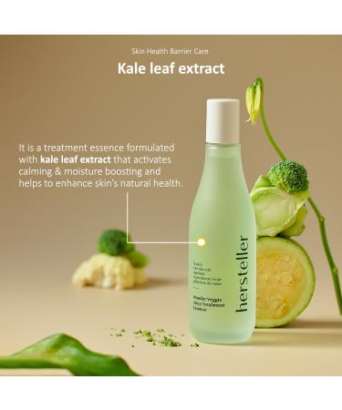 Wonder Veggie Juicy Treatment Essence 150ml - Korean Superfood Kale Extract for Hydrating & Soothing Vegan Skincare - Buy Online on GoSupps.com