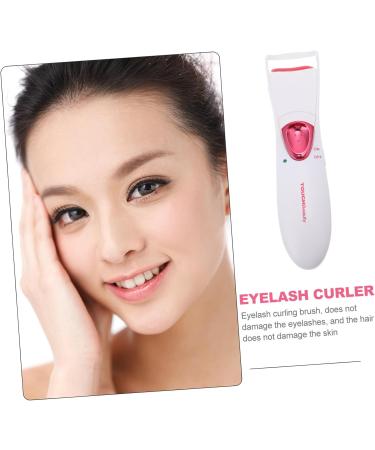 Ipetboom Heated Eyelash Curler Eyelash Curler Heated USB Eyelash Curler Mini Curler Electric Eyelash Brush Eyelash Holder Electric Eyelash Curler Hair Care Product Plastic White Make up - Buy Online on GoSupps.com