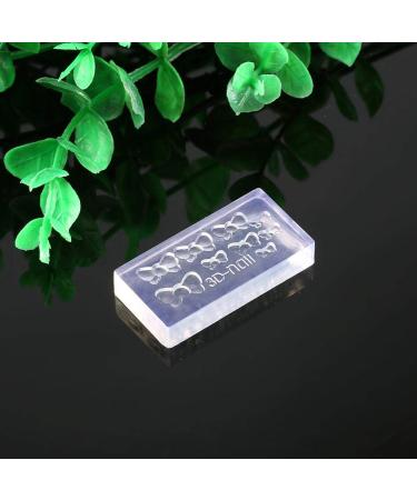 6pcs Nail Art Stencils - Silicone Manicure Fashion Decorations for Creative Nail Designs | International Shipping - Buy Online on GoSupps.com