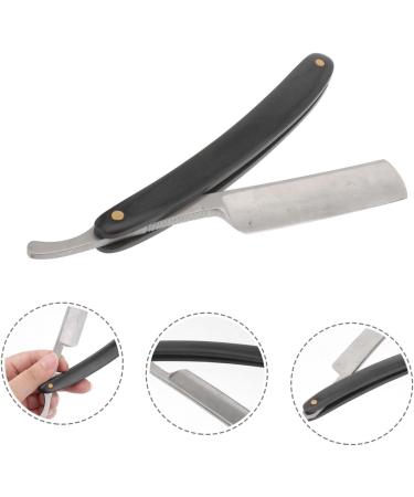 Beavorty 2-in-1 Men's Razor - Premium Bart Razi Manual Hairdresser Razor with Big Wood Handle for Precision Grooming - International Shipping Available - Buy Online on GoSupps.com