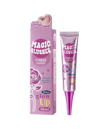 G n rique Mature Skin Cream Blush Color Changing Liquid Blush Waterproof Natural Korean Formula Long Lasting Glow Tint Ideal for Cheek Sculpting Highlighting Contouring 30 ml