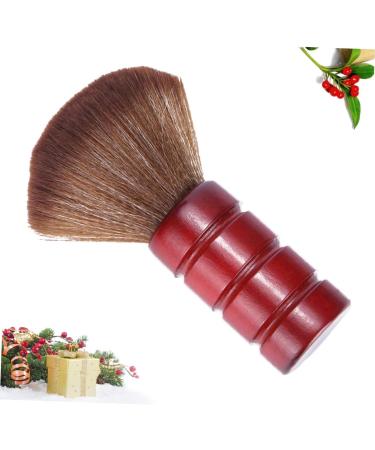 DOITOOL Barber Tools Hair Cutting Hairdressing Brush Large Barber Brush Barber Face Brush Wooden Handle Brush Duster Hairstyling Tool Red Neck Hair Brush Bamboo - Buy Online on GoSupps.com