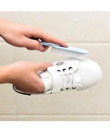 Home Shoes Brushes Plastic Small Brushes Shoe Brushes Simple Soft Bristle Shoe Brushes Laundry Brushes Clothes Board Brushes Bathroom Tool Brush(Blue) - Buy Online on GoSupps.com