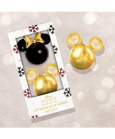 Buy MAD BEAUTY Minnie Mouse Lip Balm & Scrub Duo Set - Vanilla & Cranberry | Moisturizing Lip Kit Gift for Disney Fans - Buy Online on GoSupps.com