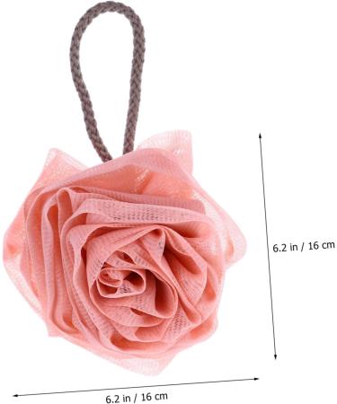 Buy Hemoton 2 Pcs Rose Bath Flower Scrubber - Exfoliating Bath Sponge & Loofah for Luxurious Shower Experience | International Shipping Available - Buy Online on GoSupps.com