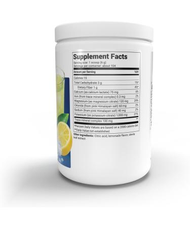 Dr. Berg Hydration Keto Electrolyte Powder - 100 Servings, Lemonade Flavor - Buy Online on GoSupps.com