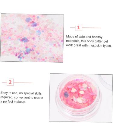  FRCOLOR FRCOLOR 12-in-1 Glitter Gel for Body Face Hair and Eyelids: A Brilliant Decorative Effect for Special Occasions - Buy Online on GoSupps.com