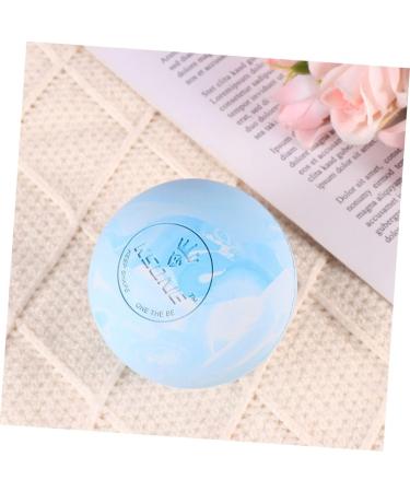Buy Fitness Massage Ball - Footproof Rubber for Muscle Therapy & Yoga | 6.5cm Blue Massage Globe - Buy Online on GoSupps.com