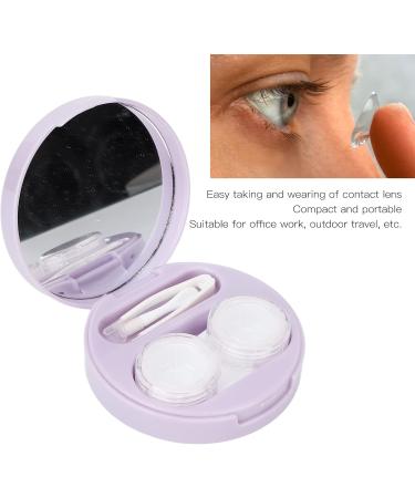 Jonlaki Mini-Colored Contact Lens Holder with Tweezers - Portable Storage for Daily & Home Use | International Shipping Available - Buy Online on GoSupps.com