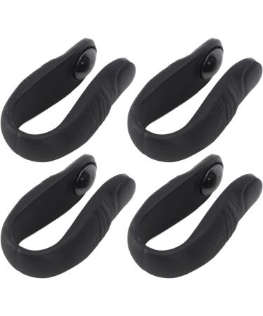 Headache Relief Clip Set - Adjustable Acupressure Point Massagers for Stress Reduction (4 Pieces) - Black - Ideal for Office Use - Buy Online on GoSupps.com