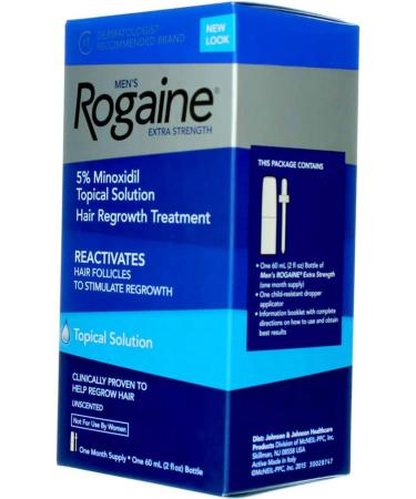 Rogaine for Men Hair Regrowth Treatment Extra Strength 3 Month Supply - Unscented - New Formula - Buy Online on GoSupps.com