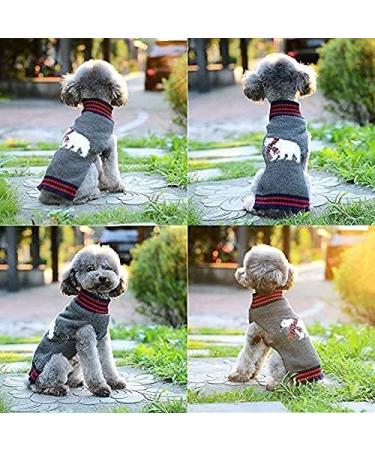 ABRRLO Christmas Dog Sweater - Cozy Knit for Small & Medium Dogs | Warm Holiday Apparel for Pets - Buy Online on GoSupps.com