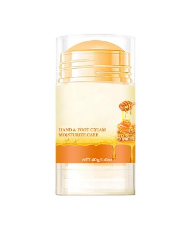 Mimoqk Foot Cream Elbow Lotion 40ml Gentle Formula Hydrates Cracked Feet and Hands While Restoring Enriched Soothes Irritation Skin Balm for Daily Moisturizing Care