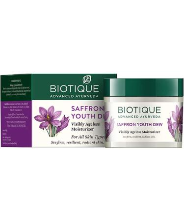 Biotique Bio Saffron Dew Youthful Nourishing Day Cream 50Gm by Biotique - Buy Online on GoSupps.com
