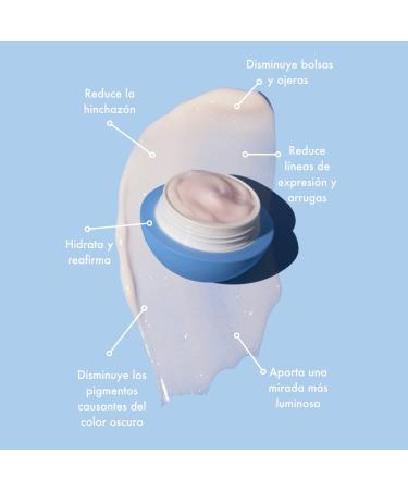 Eye Contour Cream with Hyaluronic Acid and Niacinamide - Wrinkle Smoothing Action and Reduction of Dark Circles and Puffiness - Zoom In - 15 ML Vegan - Glowfilter by Marta Lozano - Buy Online on GoSupps.com