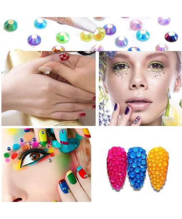 Knadgbft AB Nail Rhinestone Boxed DIY Resin Jelly Diamond Symphony Phone Case Accessories Jewelry Accessories Diamond Sticker - Buy Online on GoSupps.com