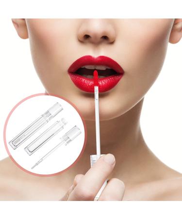 7pcs Refillable Lip Gloss Tubes - Clear Lip Oil & Balm Bottles | Perfect for DIY Lipstick & Lip Gloss - Buy Online on GoSupps.com