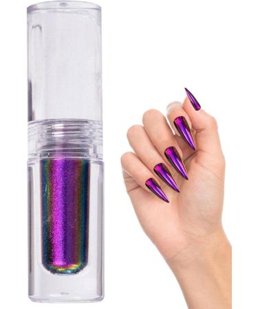  Zankie Chrome nail powder - Liquid gradient mirror nail powder Holographic nail powder for UV gel nails nails - Buy Online on GoSupps.com