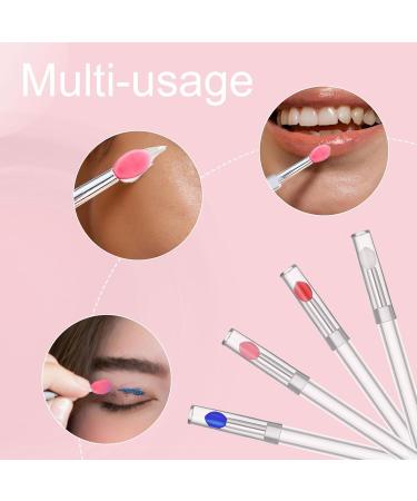 Xnivuis 12-Piece Silicone Lip Brush Set | Colorful Reusable Lip Applicators for Lipstick Eyeshadow & Lip Mask - Perfect for International Shipping - Buy Online on GoSupps.com