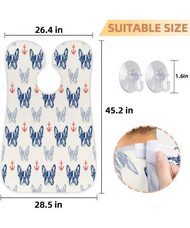 Beard Bib Apron for Men | Non-Stick Waterproof Hair Catcher & Grooming Cloth - Perfect for Shaving & Trimming - Buy Online on GoSupps.com