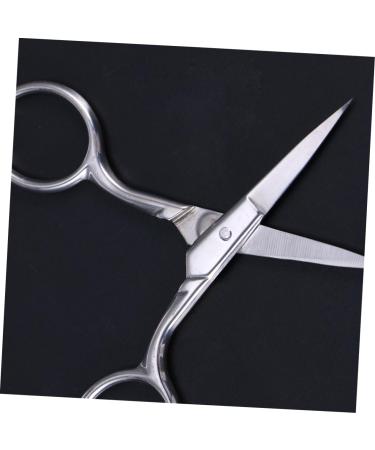 FRCOLOR Eyebrow Scissors Hair Scissors Hair Mustache Small Trimming Nail Safety Nose Hair Facial Trimmer Double Eyelid Sticker Mens Eyelash - Buy Online on GoSupps.com