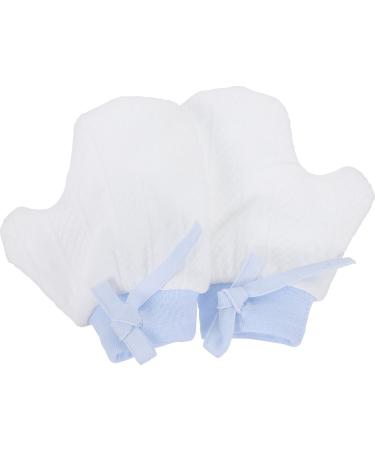 FOMIYES Baby Toys Baby Toys 1 Pairs Baby Stop Thumb Sucking Finger Guard Breathable Mesh Kids Infant Anti-Sucking Gloves Baby No Scratching Mittens Kids Toys Kids Toys Blue