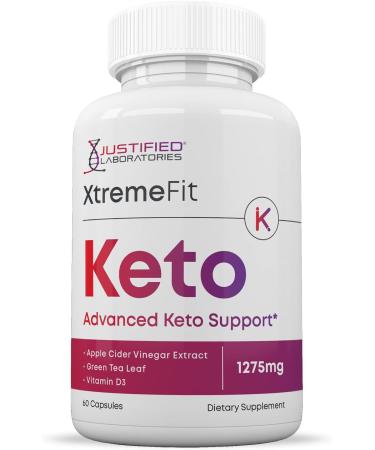 Justified Laboratories (3 Pack) Xtreme Fit Keto ACV Pills 1275MG Formulated with Apple Cider Vinegar Keto Support Blend Alternative to Gummies 180 Capsules - Buy Online on GoSupps.com