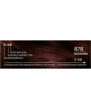 Schwarzkopf Poly Palette Intensive Cream Colouration - 878 3-68 Mahogany - Pack of 3 - Buy Online on GoSupps.com
