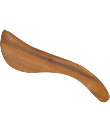 Ergonomic Wooden S-Shape Charging Board | Portable Guasha Tool for Muscle Relaxation at Home | Fragrant Wood Design - Buy Online on GoSupps.com