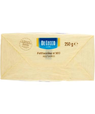  De Cecco De Cecco Fettuccine Egg 250 g (Pack of 10) - Buy Online on GoSupps.com