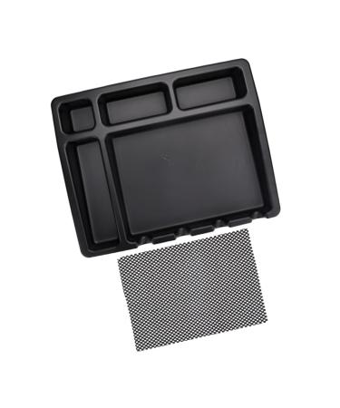 Beatifufu Barber pad Hair Scissors Electric Clippers Tool Barber Clippers Clipper Holder Hair Salon Hairdressing Tool Organizer Trimmer Hair Styling Tools Organizer Tool Holder