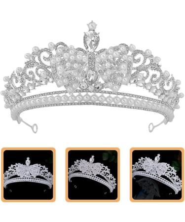 Beavorty Wedding Headdress Birthday Headband Rhinestone Elements Design Bridal Decor Girl Headdress - Buy Online on GoSupps.com