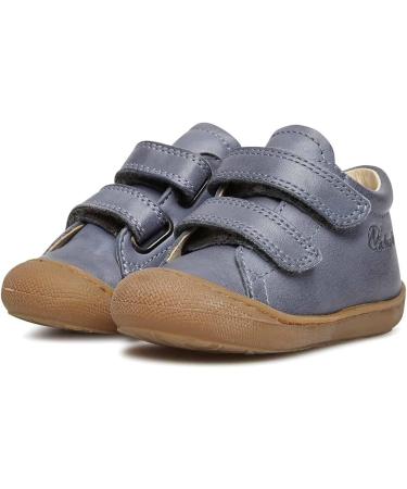 Naturino Cocoon VL Leather First Steps Shoes - Skyblue, Size 4 UK Child - Buy Online on GoSupps.com