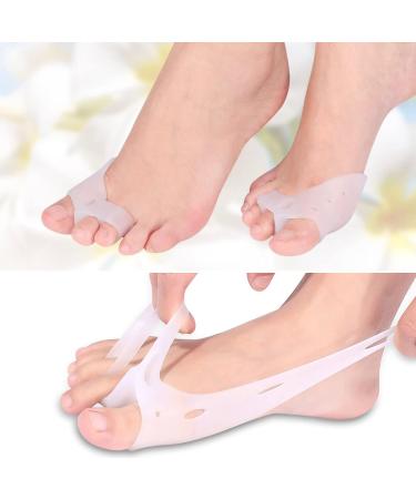 Bunion Corrector Gel Toe Separator - Toe Alignment & Hammer Toe Straightener with Forefoot Cushions - Buy Online on GoSupps.com