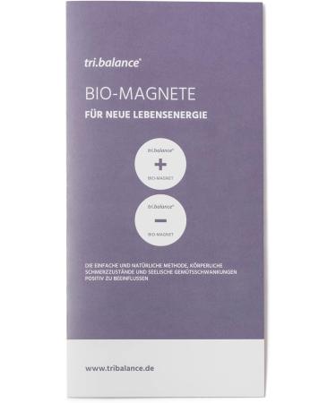 Tri.Balance Bio-Magnets | Therapy Magnets Set of 4 | Enhance Life Energy with Easy Instructions - Buy Online on GoSupps.com