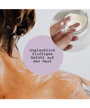 Plantbase Shower Cloud Grapefruit 110g - 3in1 Invigorating Shower Gel Peeling Body & Face Care - Natural Vegan Cosmetics Made in Germany - Buy Online on GoSupps.com