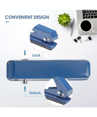 MROCO Single Hole Punch  1 Hole Punch 1/4 Hole Puncher  Paper Punch Hole Punches 20 Sheet Punch Capacity  Handheld Hole Punch with Non-Skid Base for Paper Chipboard Craft Paper and Art Project  Blue - Buy Online on GoSupps.com