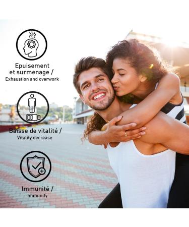 MULTIVITAMIN AND MINERAL COMPLEX Vitamino+ - High Absorption - Vitamins A B C D3 E Minerals Amino Acids Zinc - Immunity Fatigue - 30-Day Program - Eric Favre French Laboratory - Buy Online on GoSupps.com