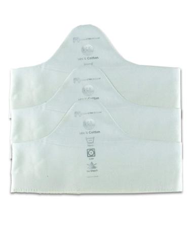 More of Me to Love Cotton Belly Pad - Pack of 9 XL White | Premium Comfort for All Sizes - Buy Online on GoSupps.com
