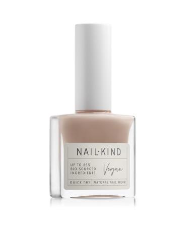 NAILKIND Nude Pink Nail Polish - Nude & Proud - Natural-Finish Classic Nail Varnish - Vegan Nail Lacquer - Peta Certified Cruelty Free - Quick Drying Long Lasting - Chip Resistant Manicure - 8ml