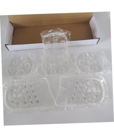 Healifty Silicone Gel Elevator Insole - Invisible Height Increase Support Pad | Gel Heel Lift Insert for Flat Shoes | Detachable Booster Pad - Buy Online on GoSupps.com