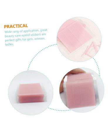 FRCOLOR 24 Sheets Patches Girl Simple Eye of Makeup Beauty Invisible Self-Adhesive Eyelid Double Female 2.8x0.2cmx4pcs Pinkx4pcs - Buy Online on GoSupps.com