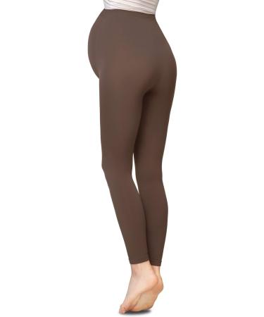 Anne's Styling Maternity Leggings | Over Bump Support | Full Length 90 DEN | Size 12-14 | Glass | Women's Pregnancy Pants - Buy Online on GoSupps.com
